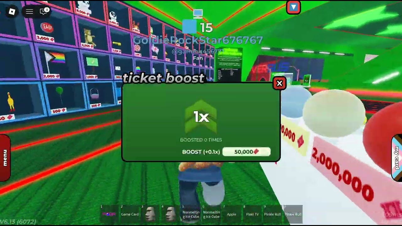 Tour of the largest arcade on roblox:cornerstone arcade