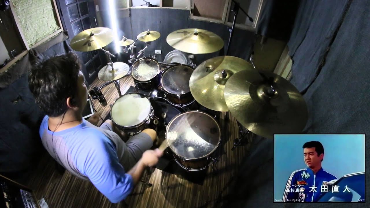 bioman opening theme drum cover