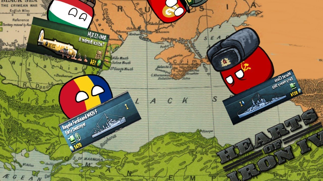 Sinking The Russian Black Sea Fleet - Hoi4 MP In A Nutshell