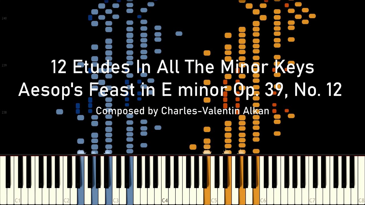 Alkan - Le Festin d'Esope Op. 39 No. 12