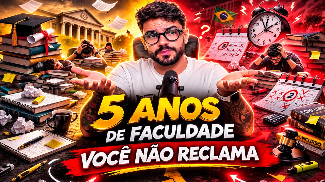 Vai DEMORAR 2 Anos De Estudo Para Você Passar Em Concurso