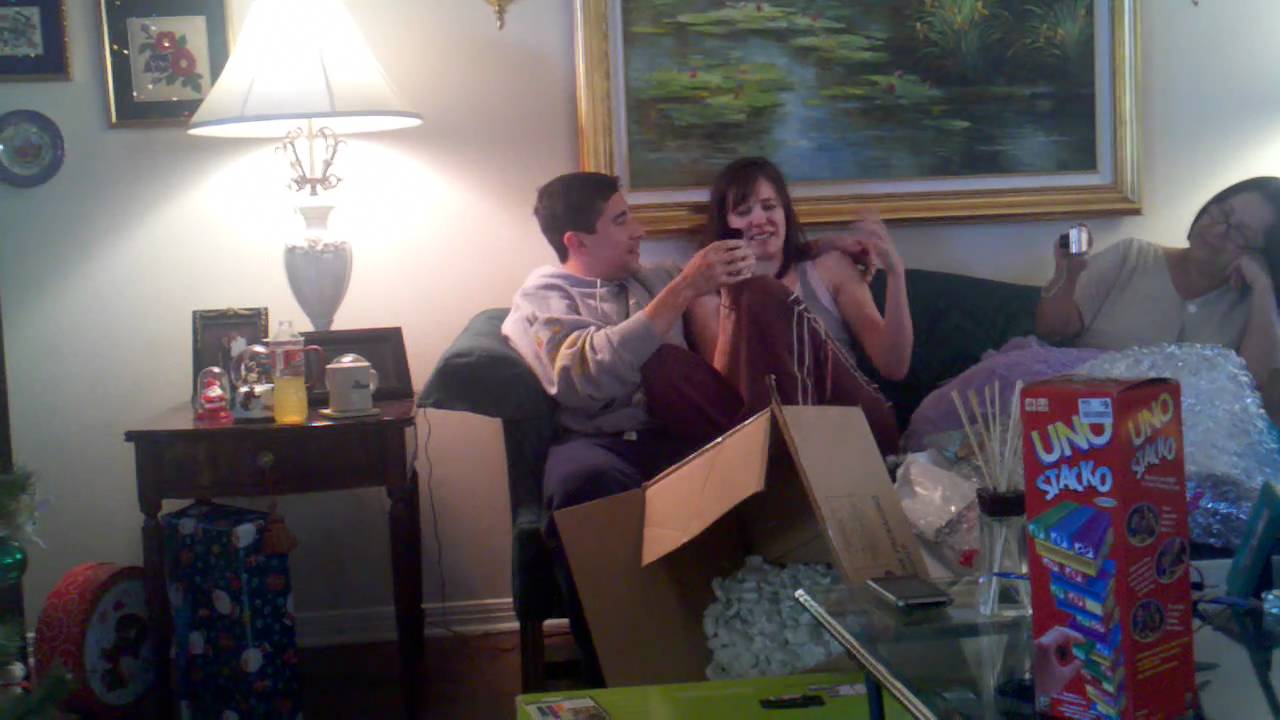 Micks proposal to Tashena on Christmas day.