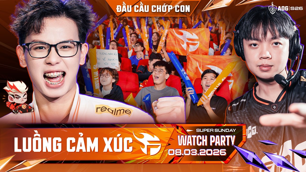 FPT vs SGP | LUỒNG CẢM XÚC FPT - NAMSENSEI & ADC | GIAI ĐOẠN 1 - LƯỢT ĐI| ĐTDV MÙA XUÂN 2026