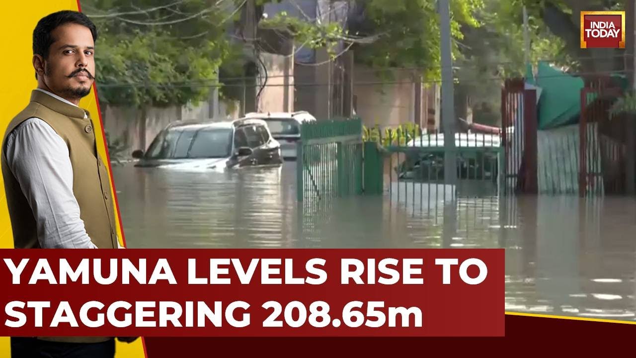 Delhi Stares At Flood As Yamuna Levels Break All-time High After 45 Years