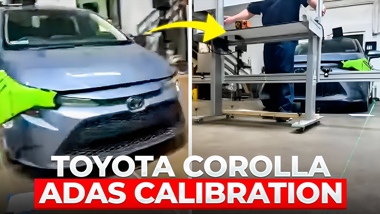 Калибровка ADAS на Toyota Corolla 2020 года | Почему произошла ошибка и как мы её исправили | Обу...