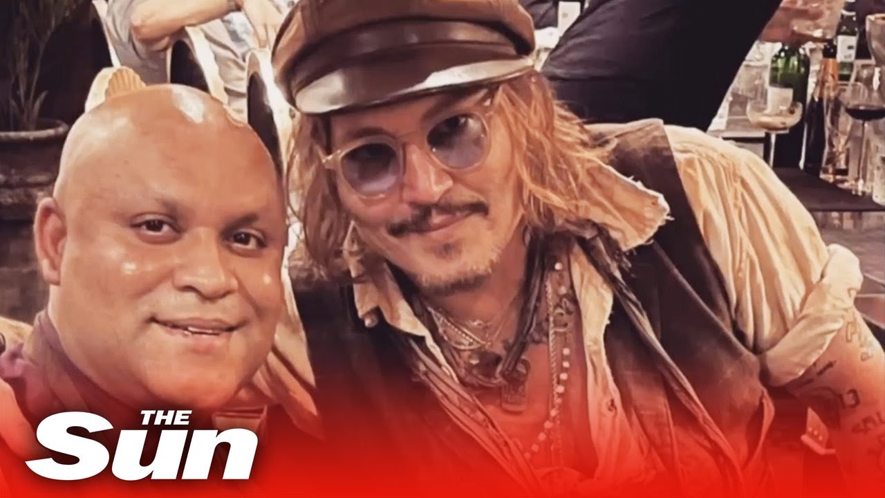 Johnny Depp spends &pound;50k at Birmingham curry house celebrating Amber Heard court case win