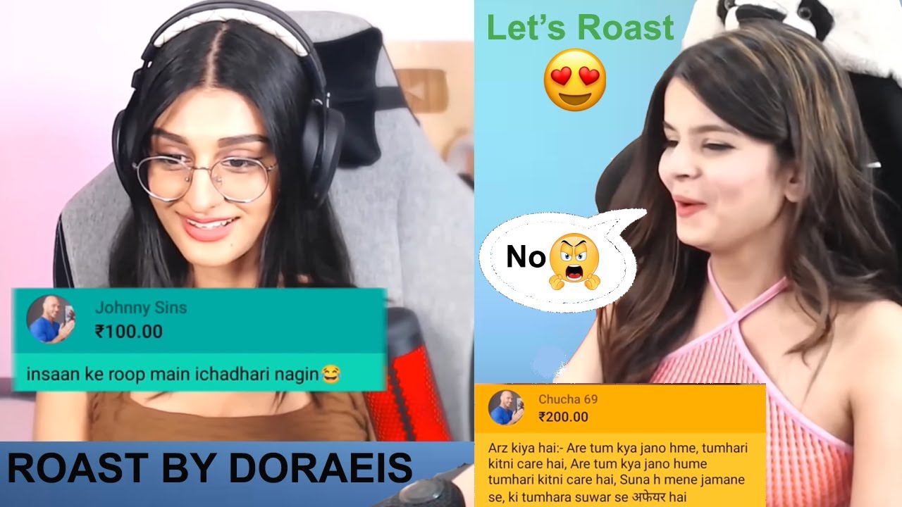 I Roast Beautiful Streamers. ft 😍 Crazy superchat Angry Reply Me😦@PAYALGAMING @KrutikaPlays