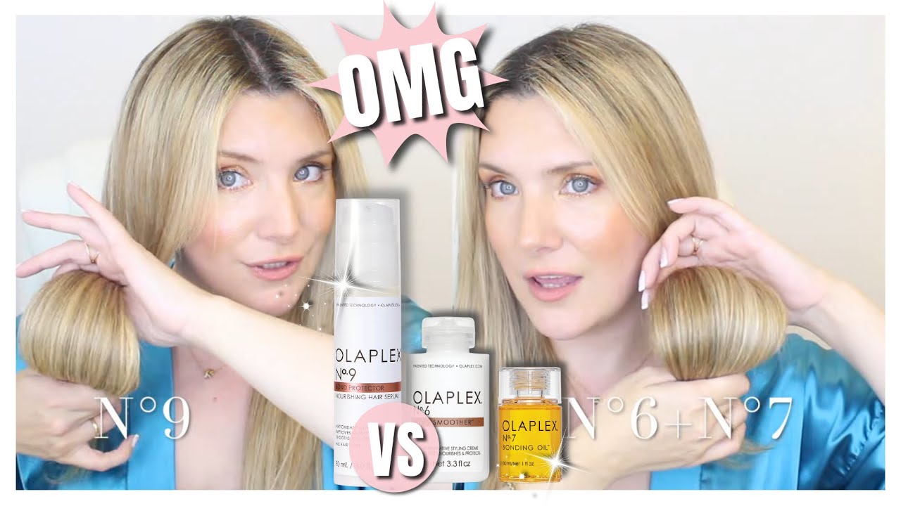 OLAPLEX No 9 VS No 6 + 7: WHICH ONE IS FOR YOU? #olaplex #hairtips #hairhacks #hairtransformation