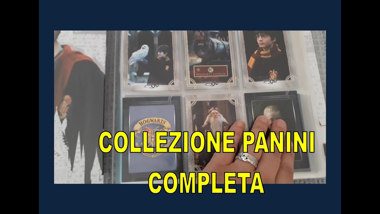 100€ di card Panini per completare la collezione di Harry Potter 