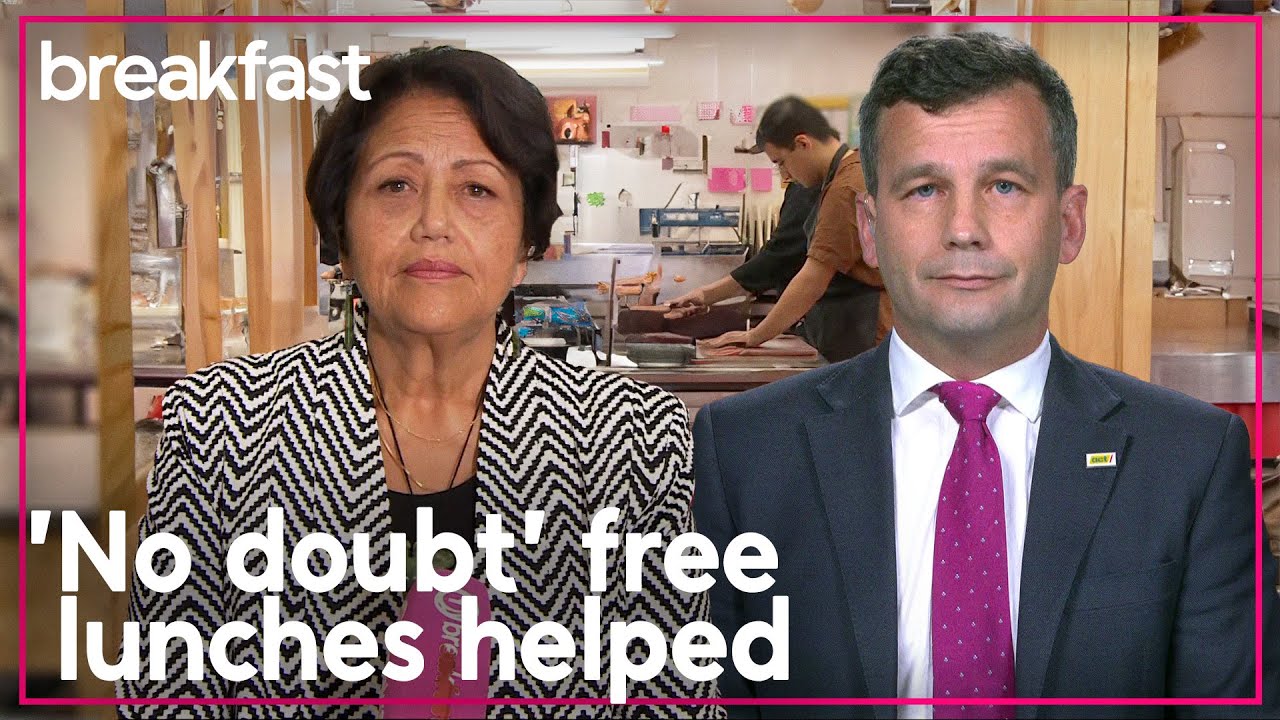 Seymour criticised for free lunches in schools review | TVNZ Breakfast
