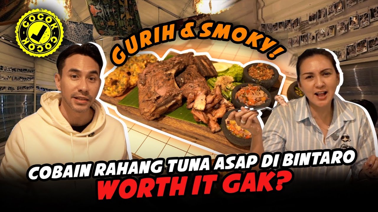 RAHANG TUNA ASAP RAMU SAJI! DARIUS & DONNA BILANG MENUNYA 