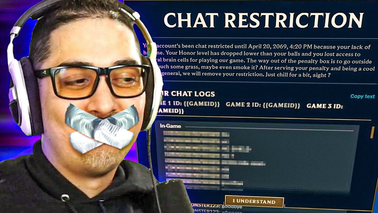 CHAT RESTRICTED UNLUCKY - 9 MINUTE RoA