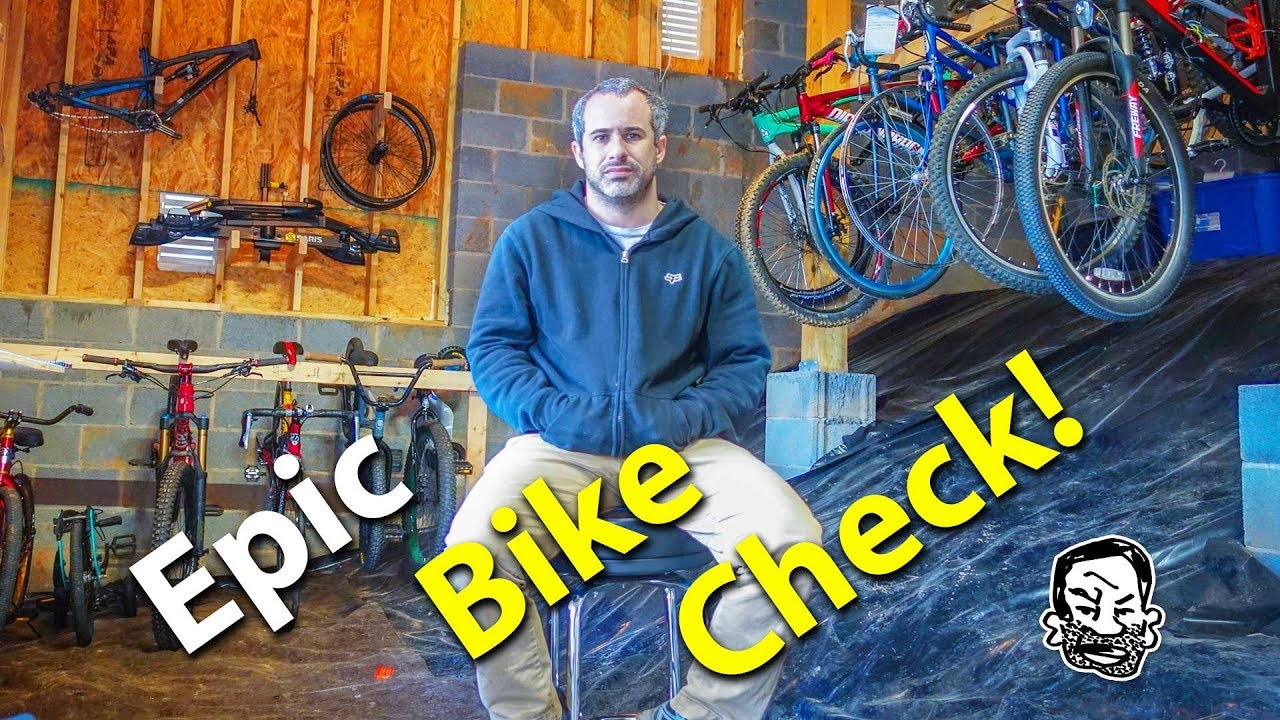 Massive Bike Check & Dungeon Build!