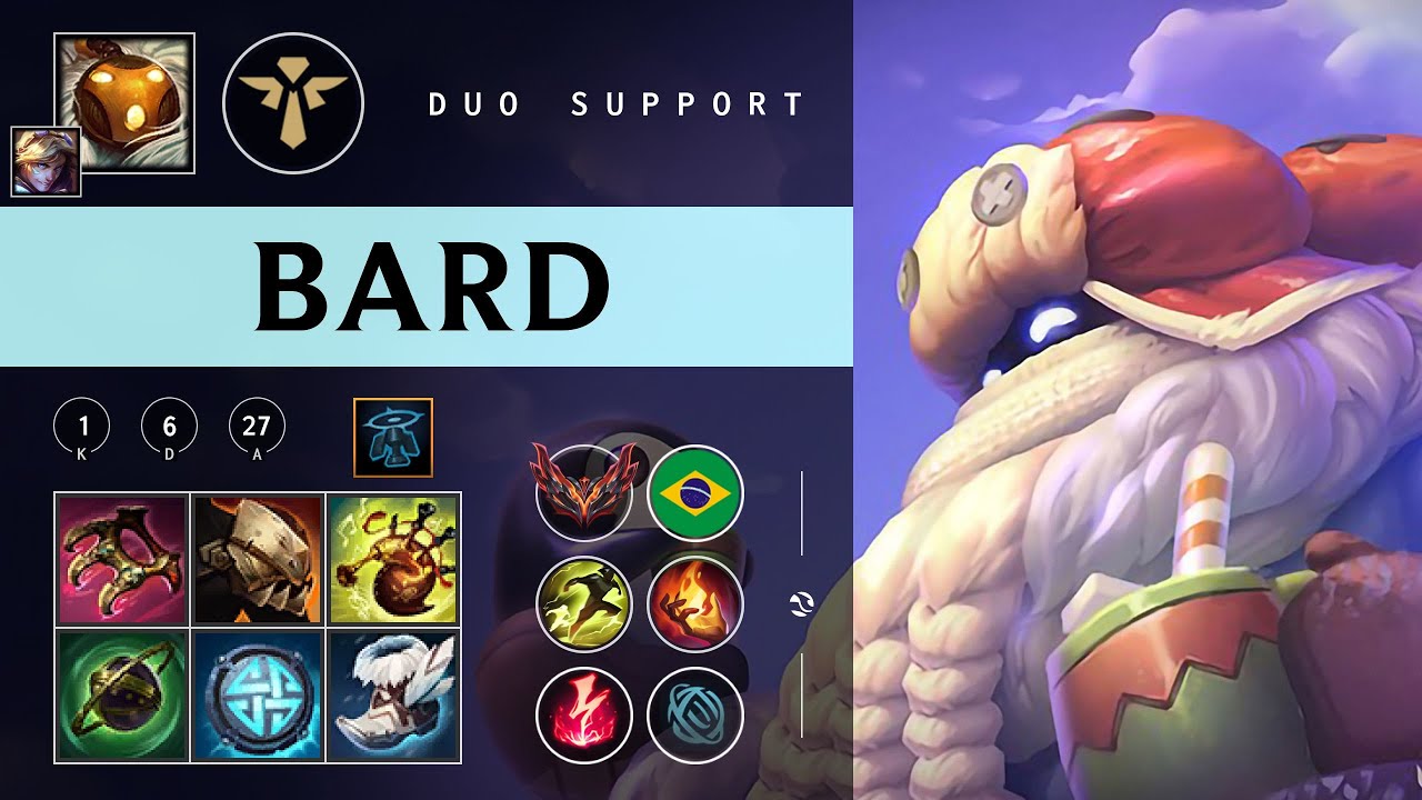 Bard Support vs Soraka - BR Grandmaster Patch 26.02