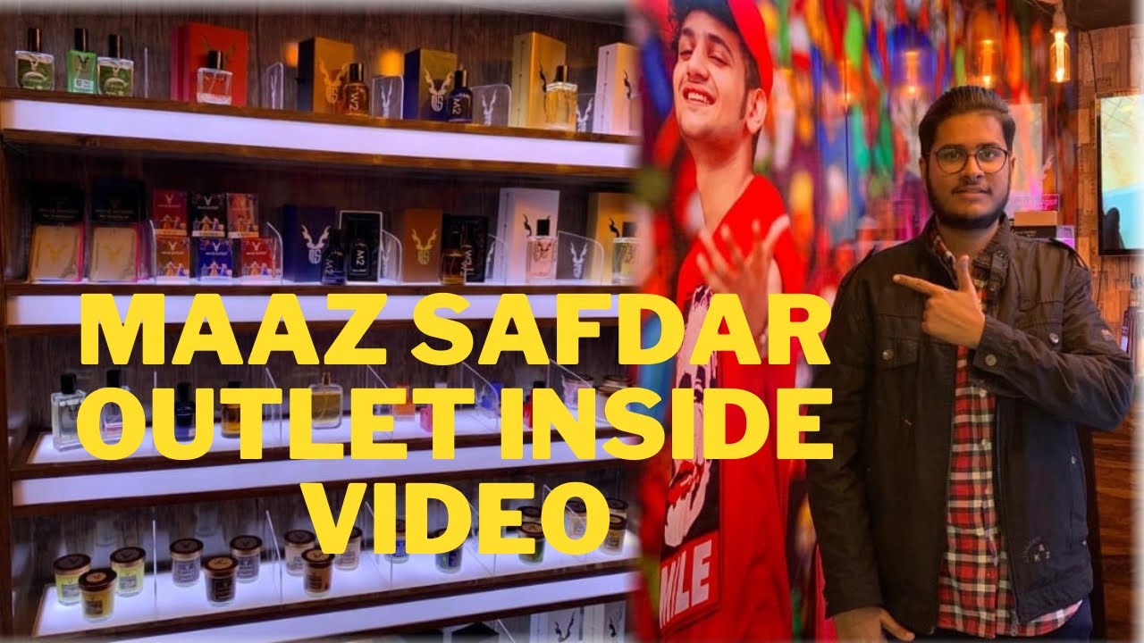 Maaz safdar shop | Maaz Safdar outlet store complete inside video