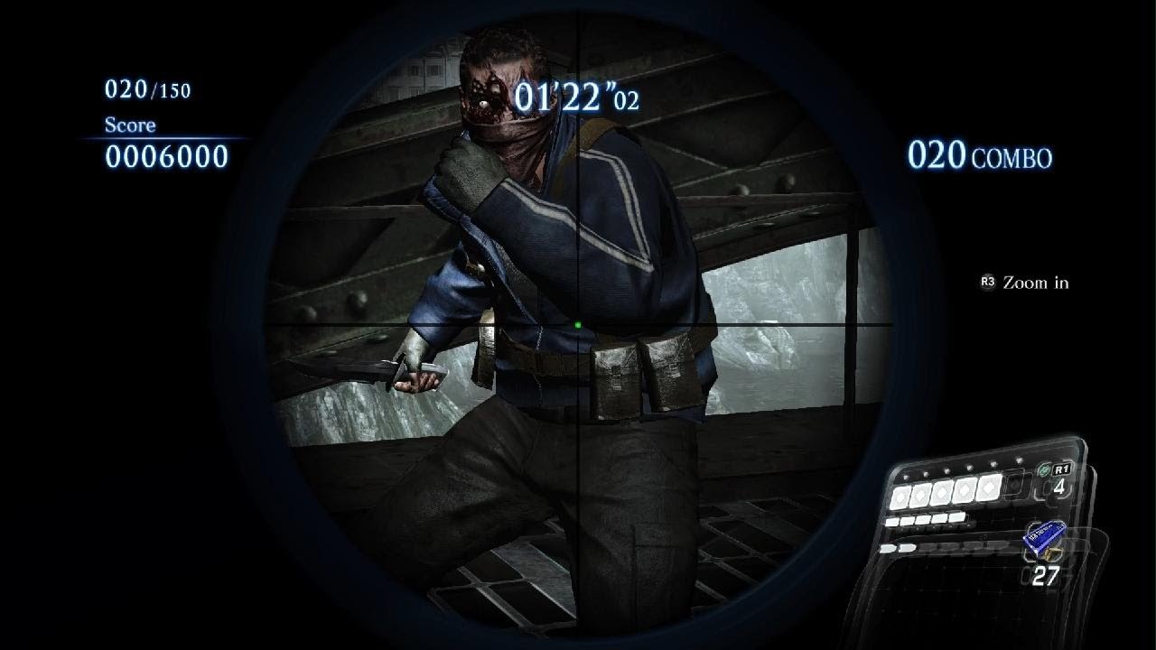 RESIDENT EVIL 6_leon the mercenaries  steel beast  s rack