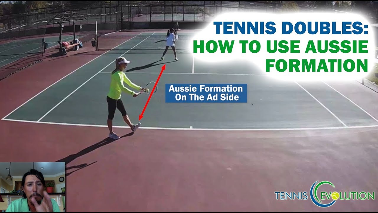 Tennis Doubles: How to Use Aussie Formation 2018