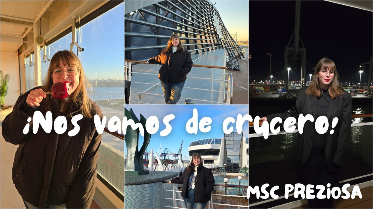 NOS VAMOS DE CRUCERO | MSC PREZIOSA | NORTE DE EUROPA | vlog 2025 | Montse Daza