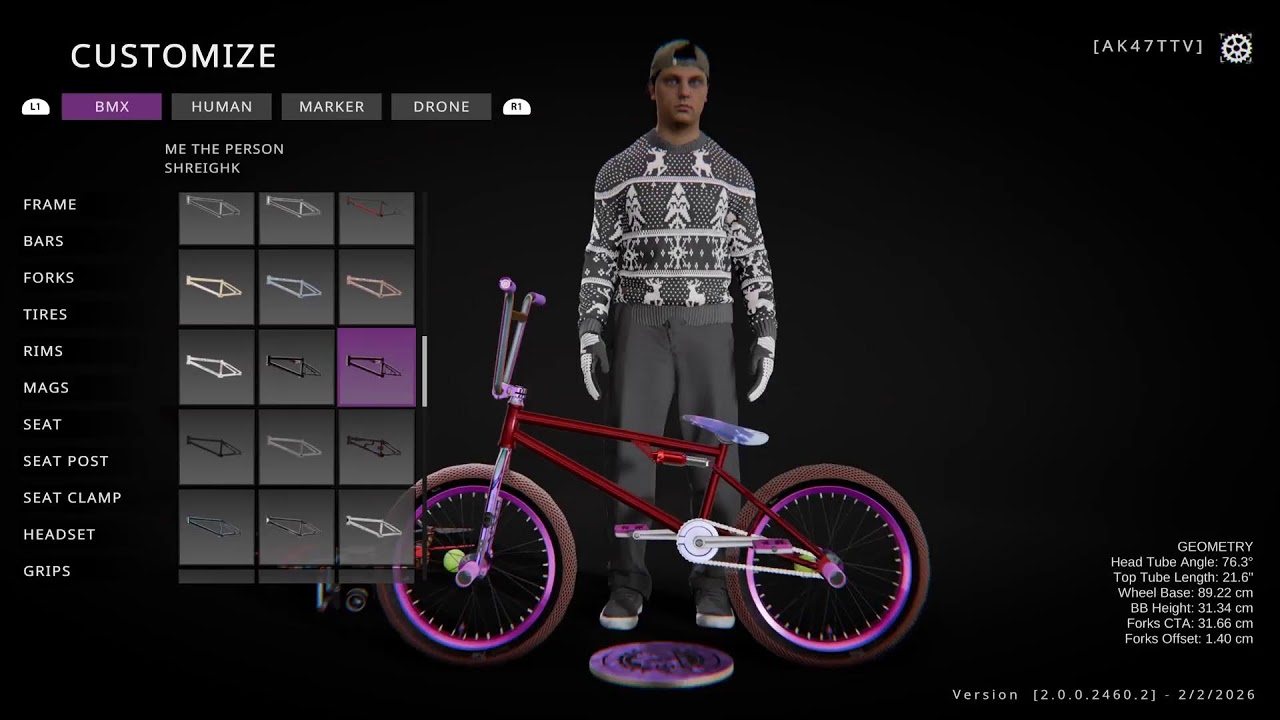 New bmx streets