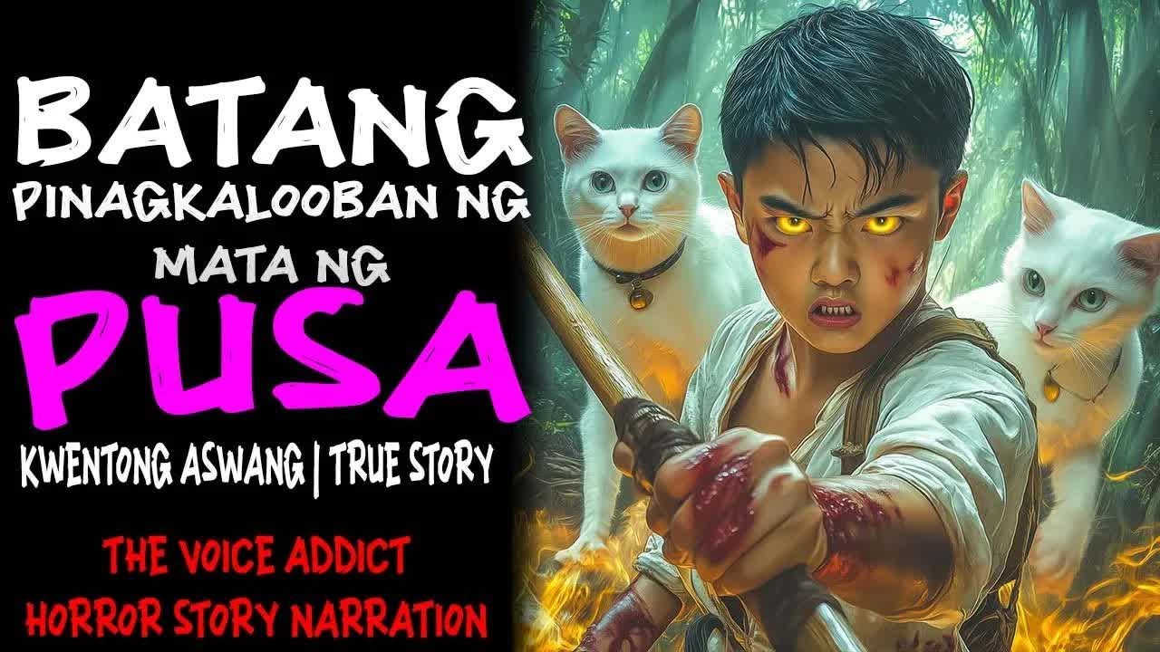 BATANG PINAGKALOOBAN NG MATA NG PUSA (Aswang True Story)