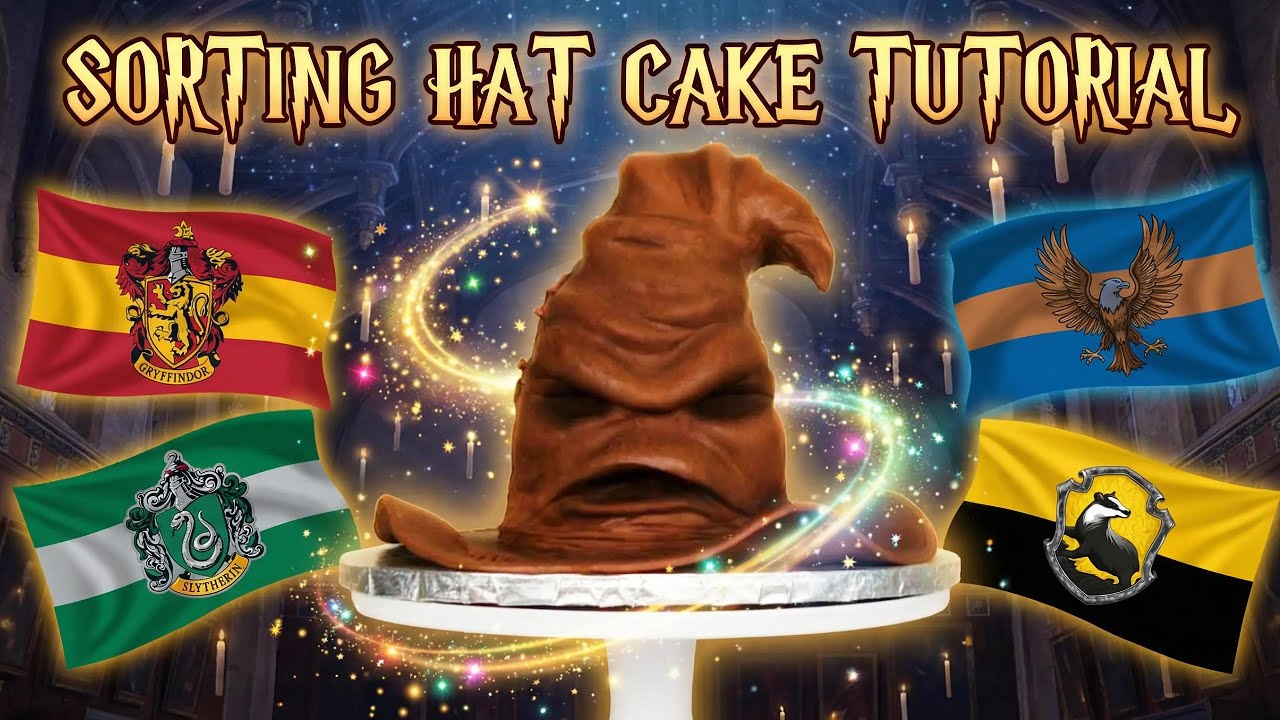 Harry Potter Sorting Hat CAKE TUTORIAL