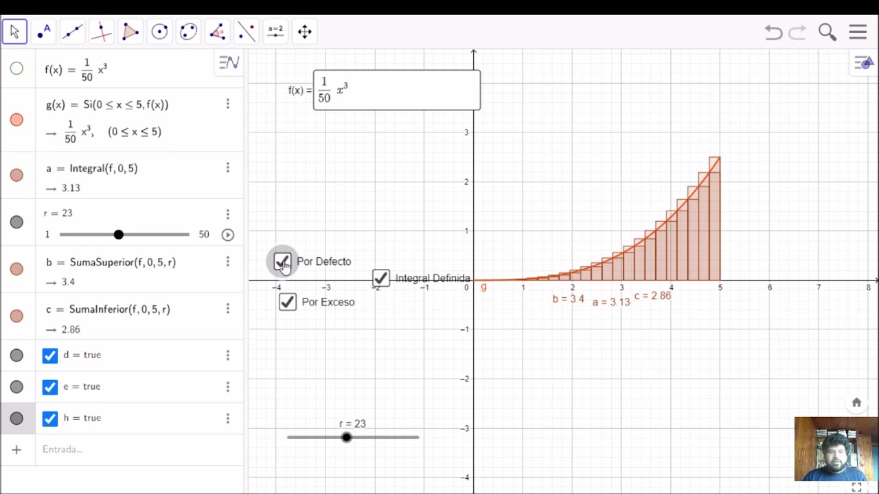 Guion Script en GeoGebra