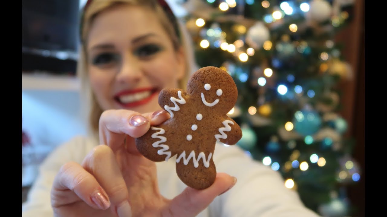 Biscotti di pan di zenzero RICETTA FACILE senza planetaria | AlicelikeAudrey