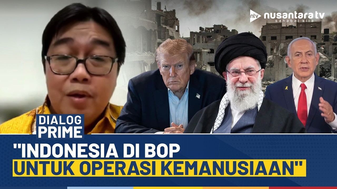 Konflik Iran-AS, Pakar HI: Kehadiran Indonesia di BOP Seharusnya untuk Operasi Kemanusiaan | NTV
