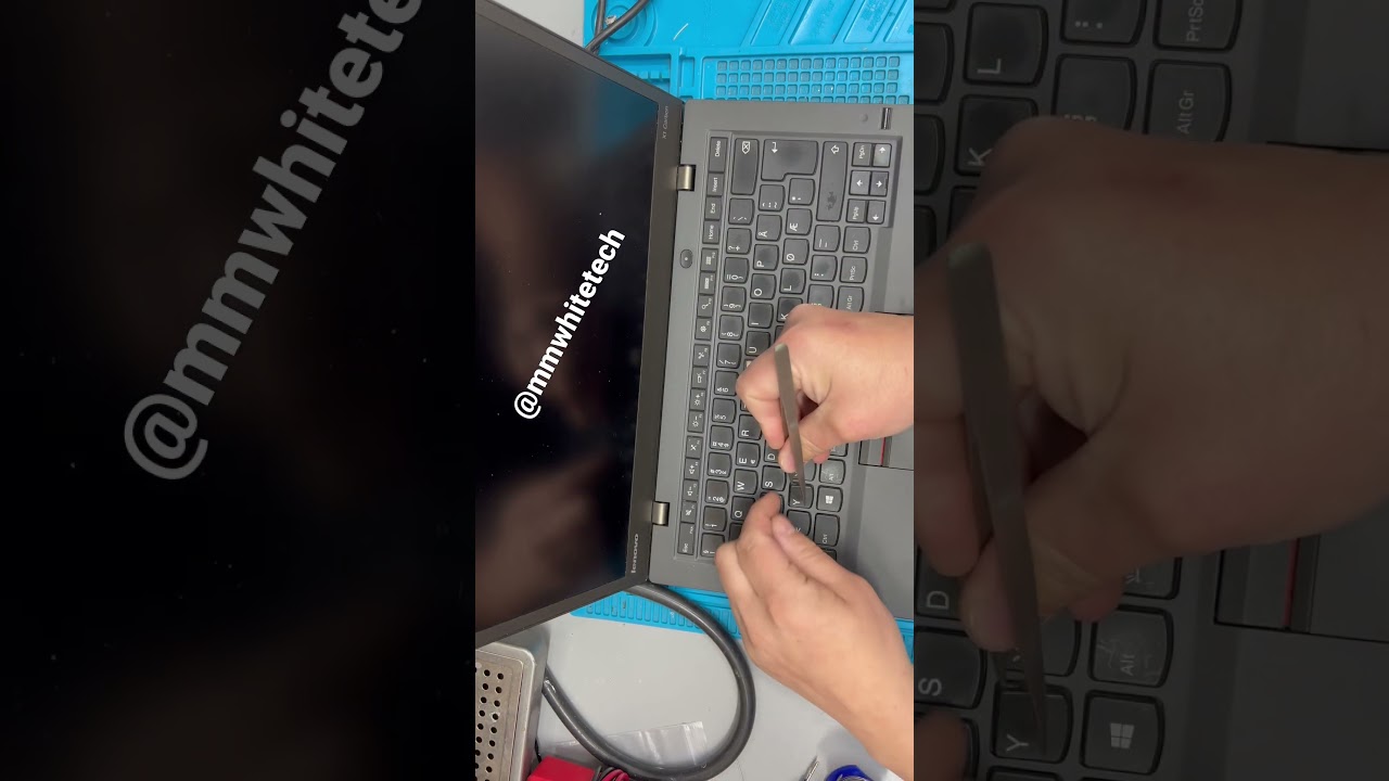 How to Quick change qwertz to qwerty keyboard layout lenovo carbon x1