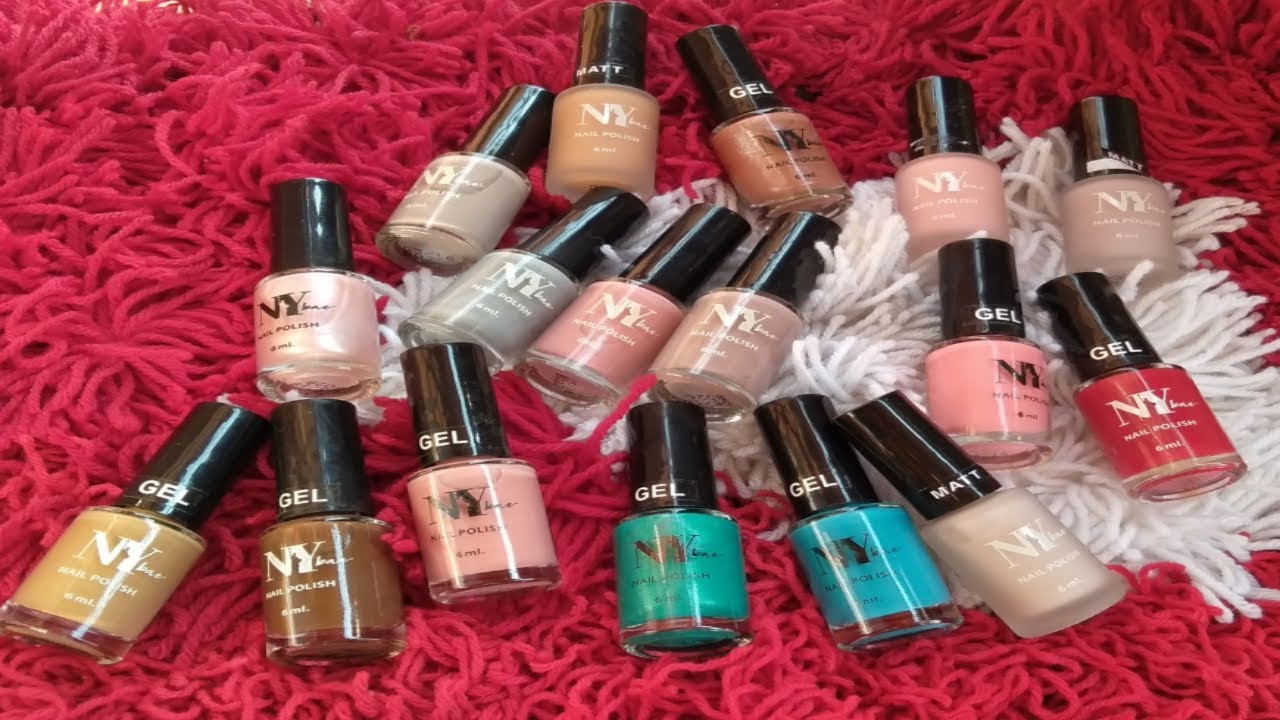 NY Bae Gel Nail Lacquer Swatch | Best Affordable Nail Polish In India