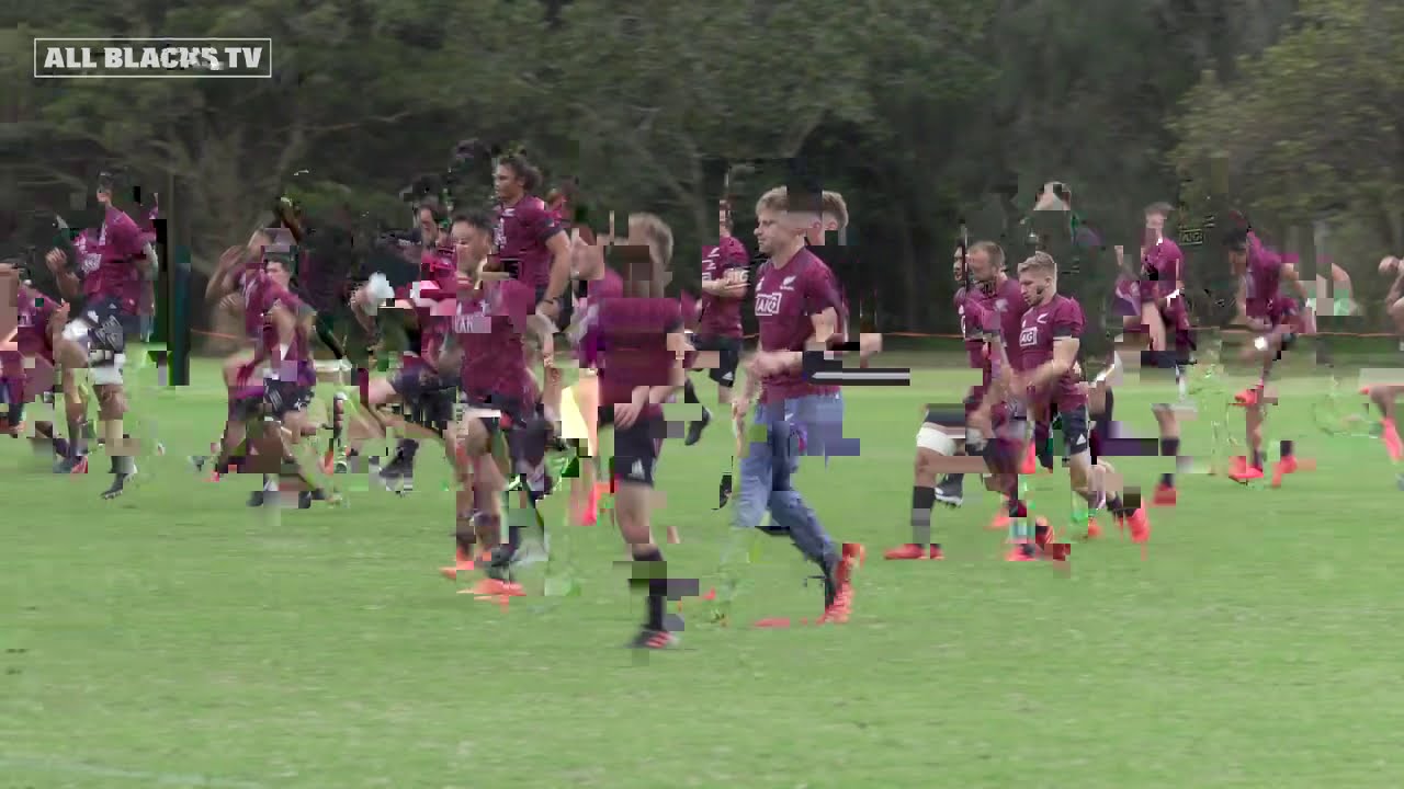 All Blacks Tuesday Training