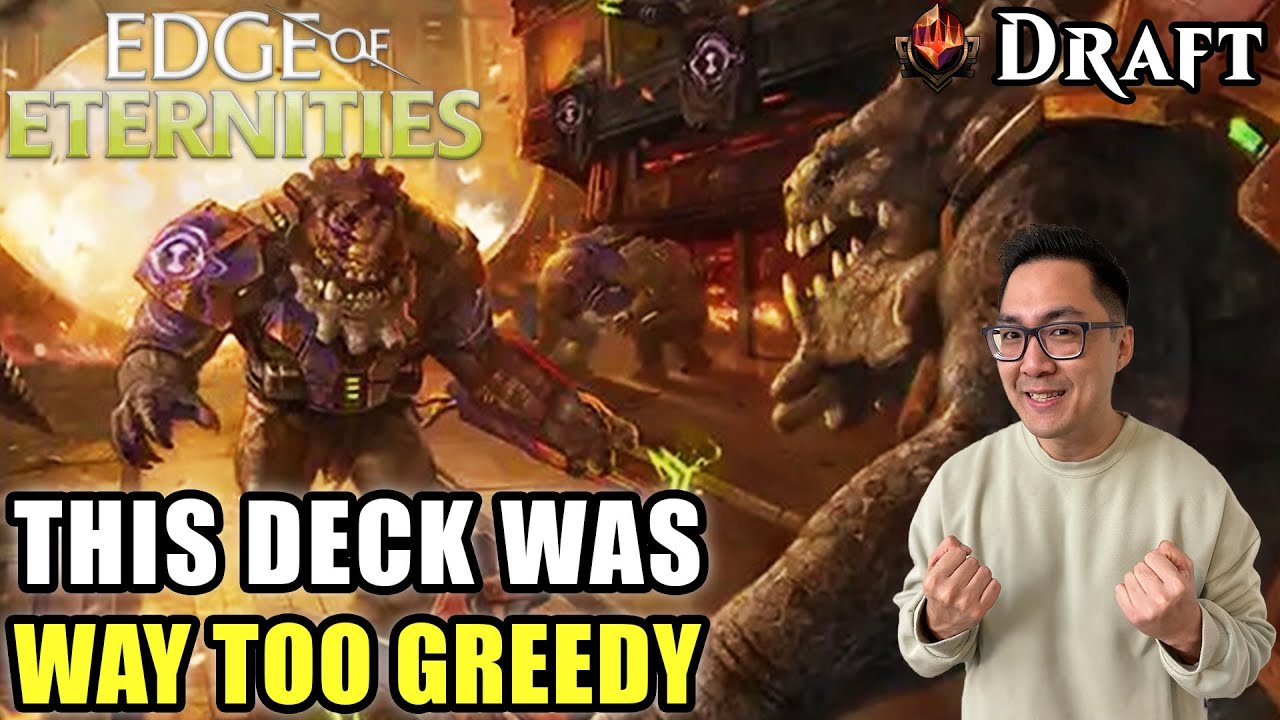 This Deck Was Way Too Greedy | Edge Of Eternities Draft | MTG Arena