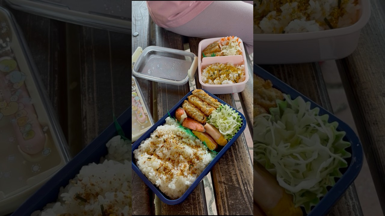 パパと子供のお弁当　#独身 #離婚 #お弁当 #ショート
