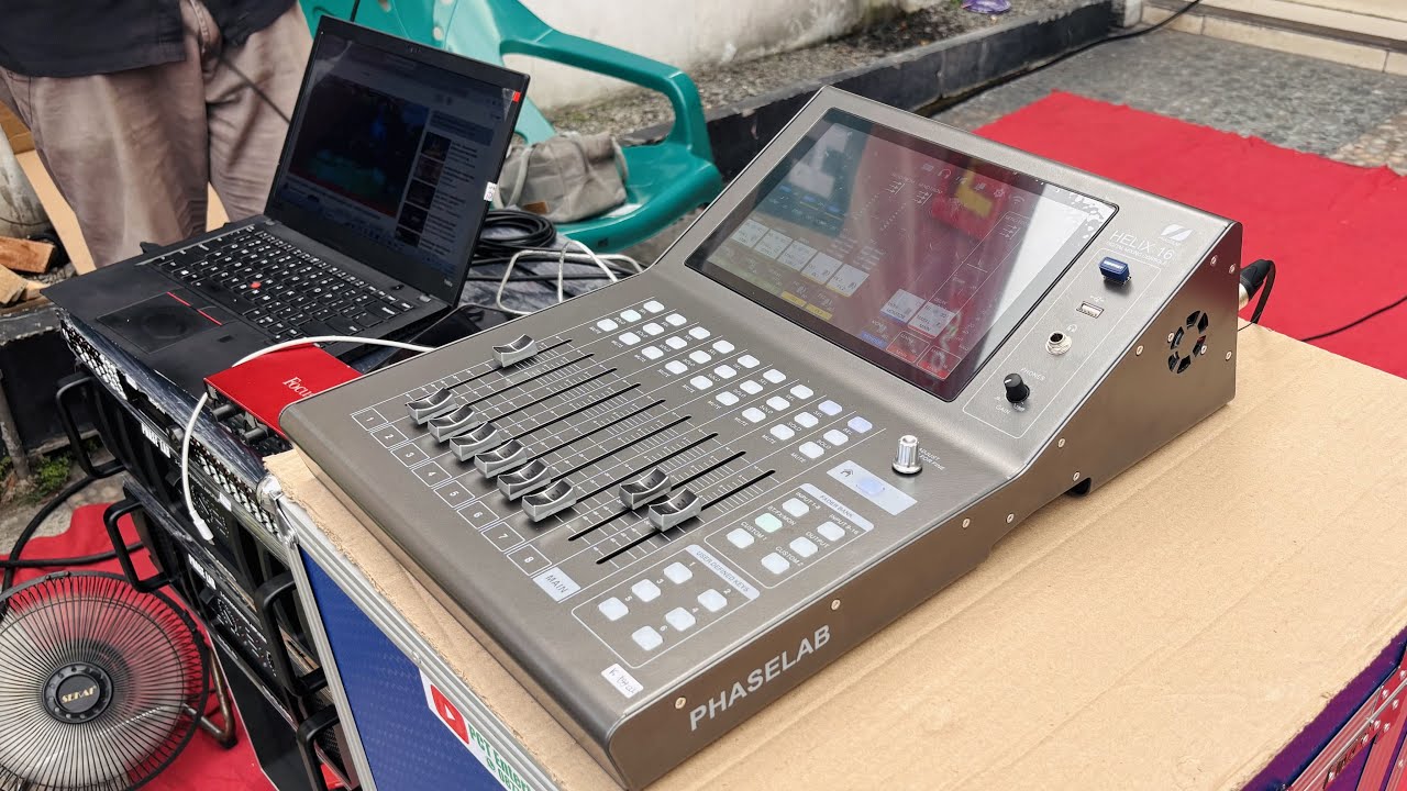 Cek Sound Lebih Detail MIXER DIGITAL PHASELAB HELIX 16