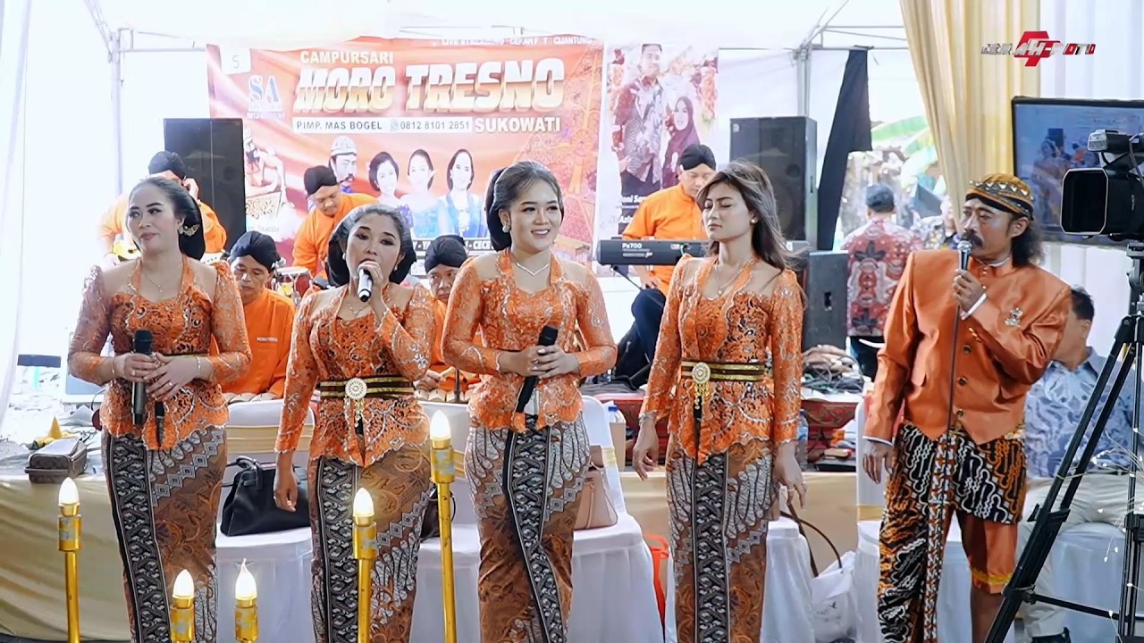 LIVE REC SRAGENAN KOPLO CAMPURSARI MORO TRESNO// WEDDING JONI & AZIZAH