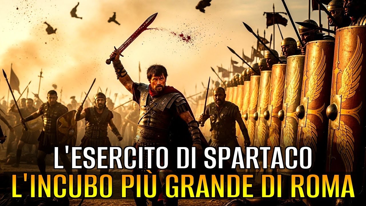 ESERCITO DI SCHIAVI CONTRO LEGIONI! La Verità Dimenticata di Spartaco