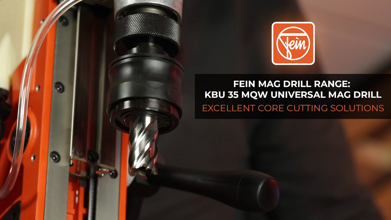 FEIN Mag Drill Range: KBU 35 MQW Universal Mag Drill | UK Planet Tools