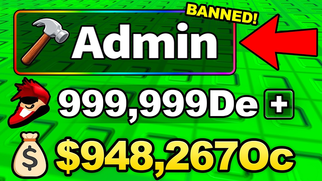 Trolling With ADMIN PANEL in Escape Tsunami For Brainrots!