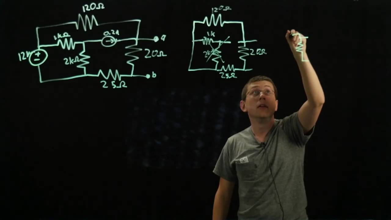 Circuits 1 - Thevenin Equivalent Circuit - Example