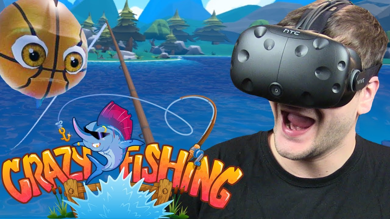 SZALONE WĘDKOWANIE - Crazy Fishing - HTC VIVE VR