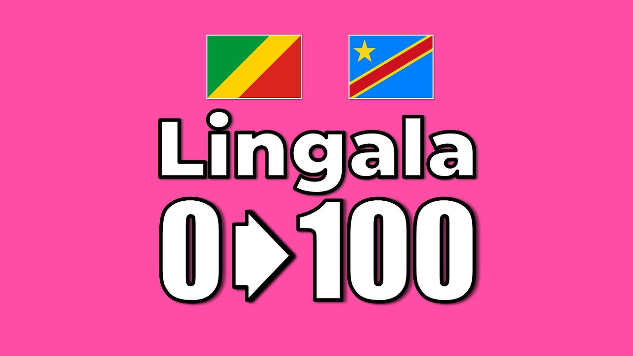 Count 0–100 in Lingala