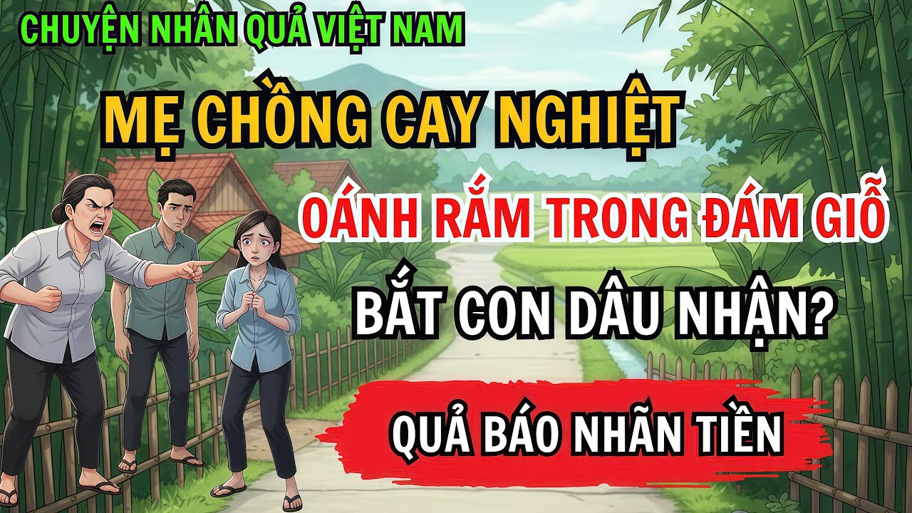 Mẹ Chồng Cay Nghiệt, Oánh Rắm Nơi Đông Người, Bắt Con Dâu Phải Nhận Và Cái Kết Quả Báo Nhãn Tiền