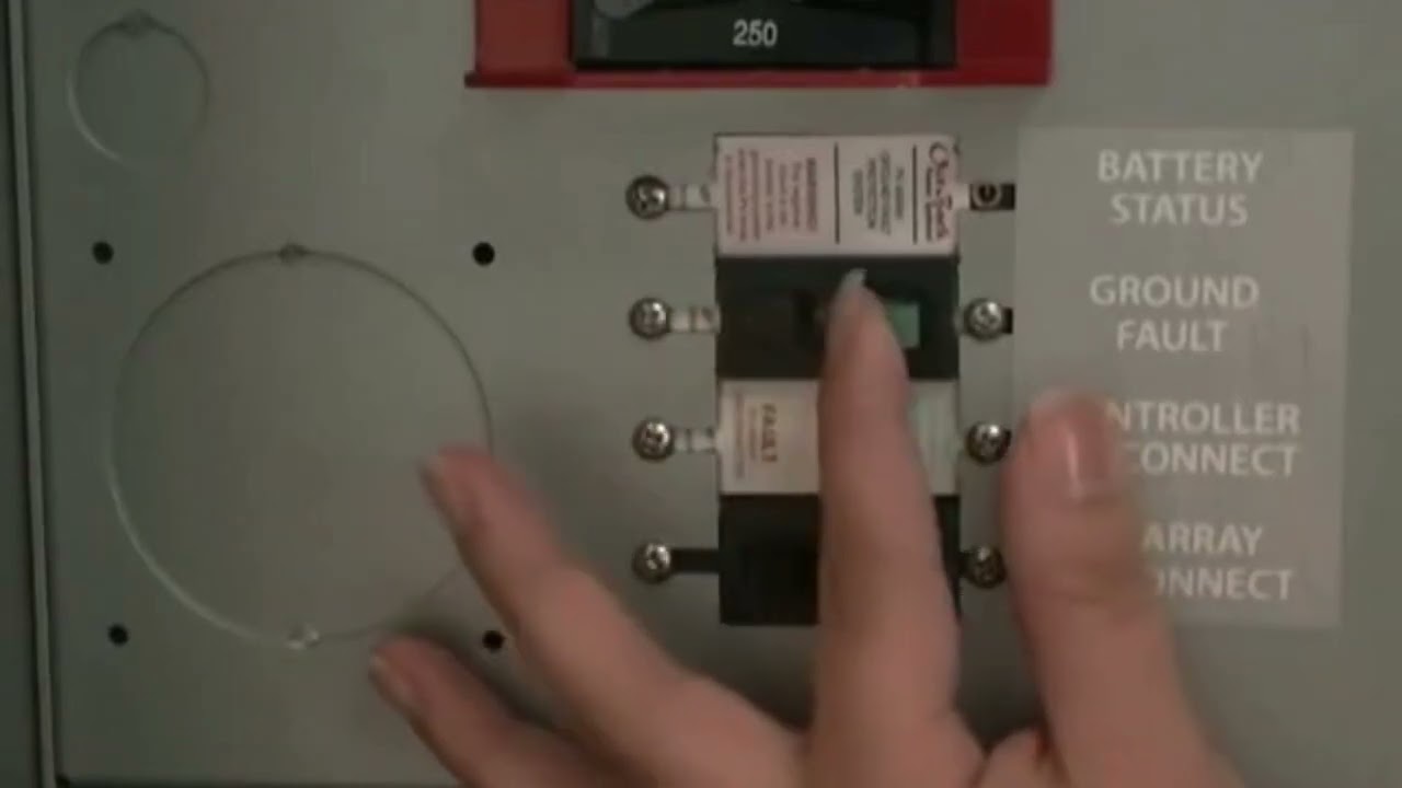OutBack Power FLEXmax 60/80 Amp Charge Controller Reset to Default