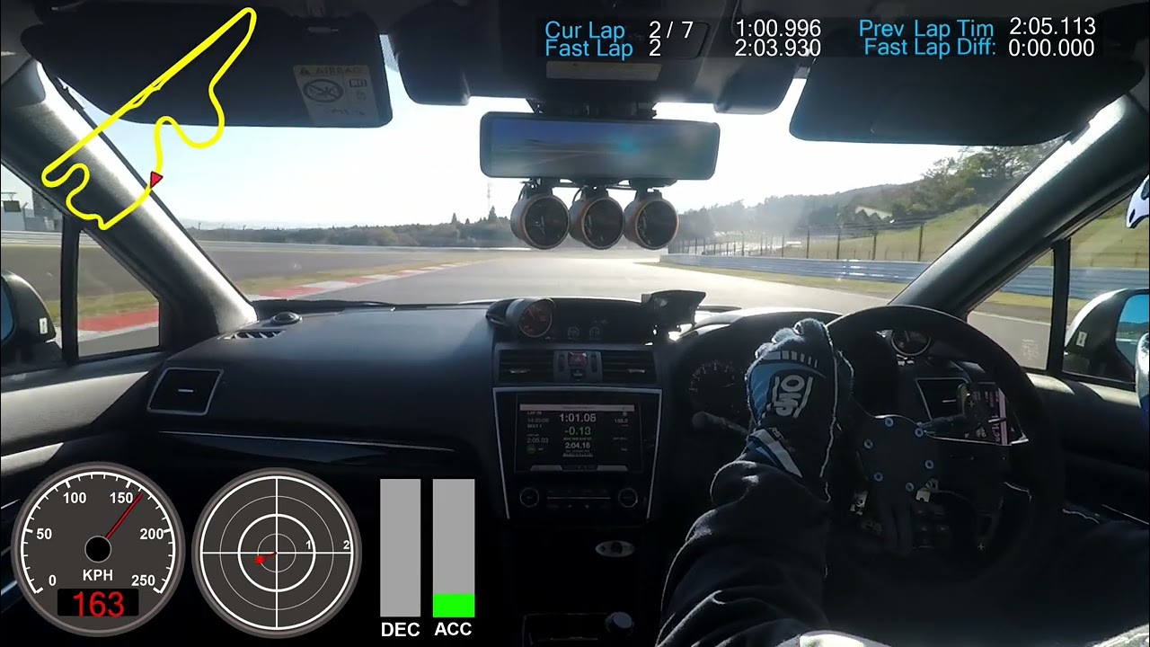 20241125 レヴォーグ(VMG) FSW 2'03.951