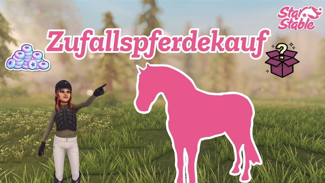 SSO 🐴 Ich kaufe das erste Pferd, das...  |  Zufallspferdekauf auf dem 2. Account