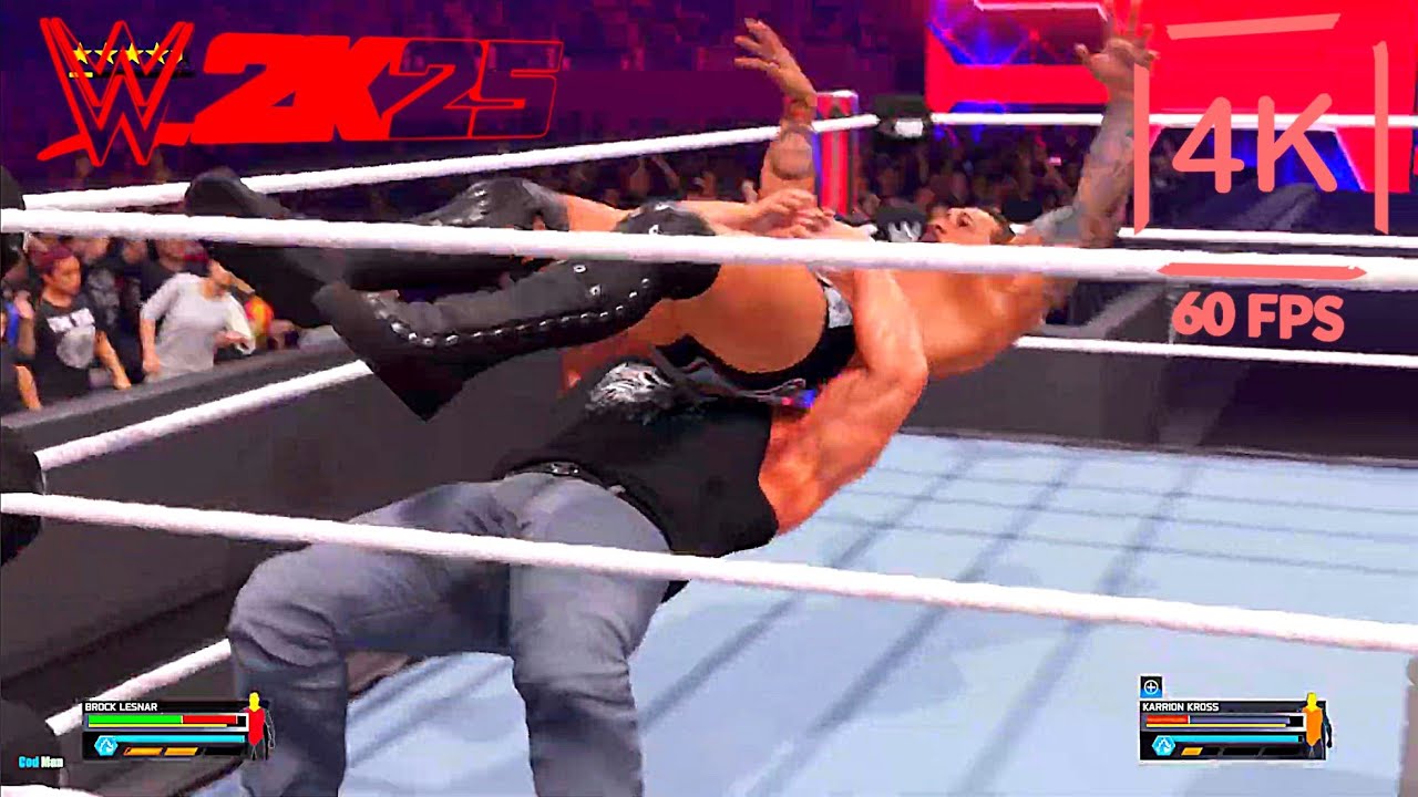 Wwe 2k25| Gauntlet Turmoil | Brock Lesnar vs The Final Testament |[4k60Fps ]