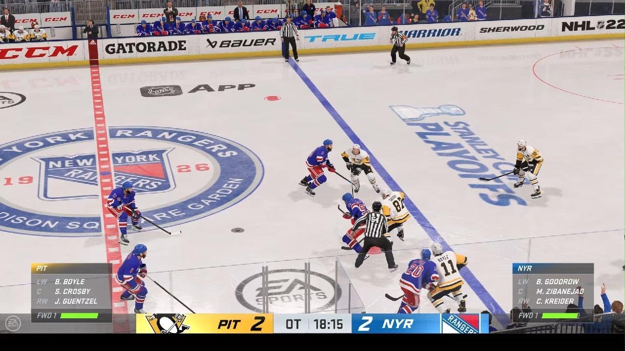NHL 22 Game 7 OT