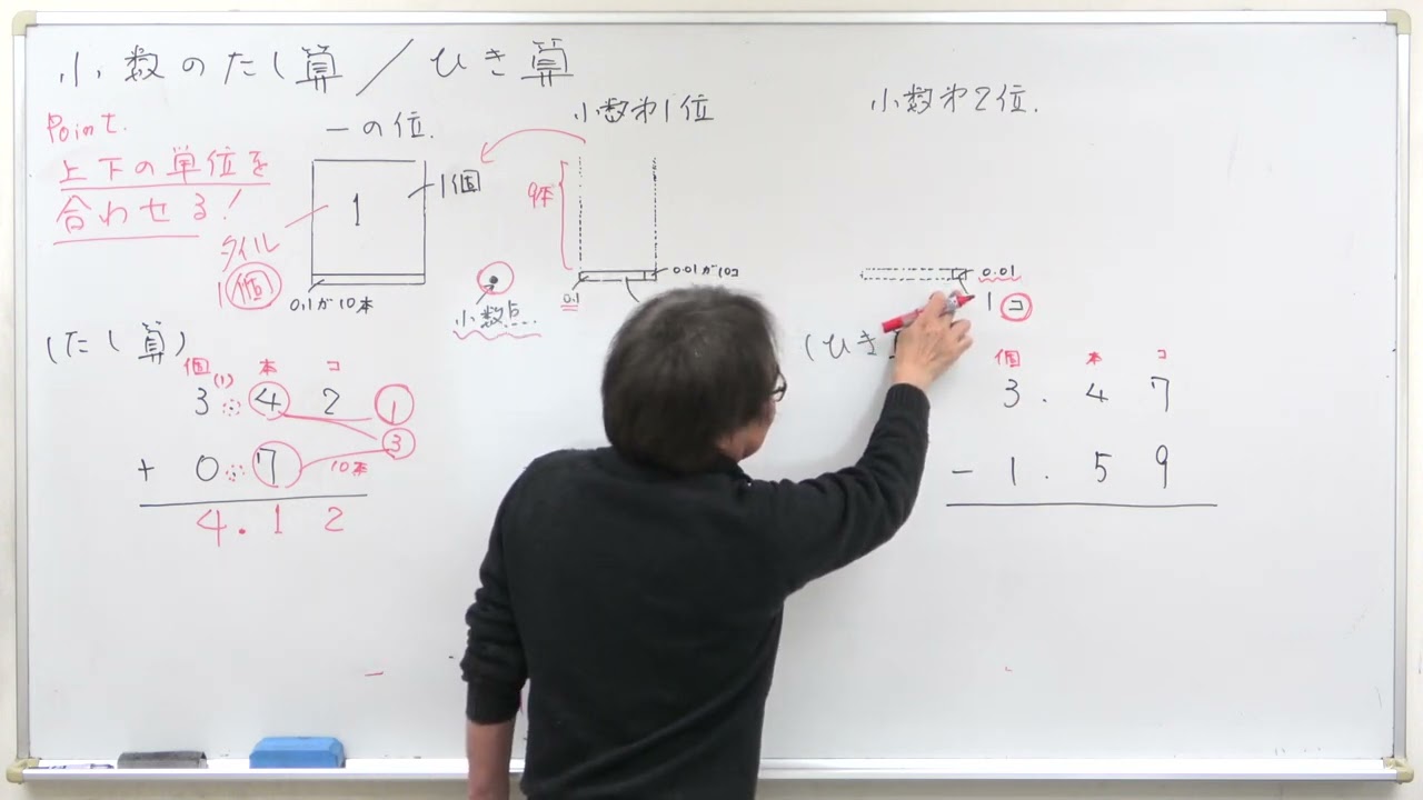 05 小数のたし算和 ひき算差