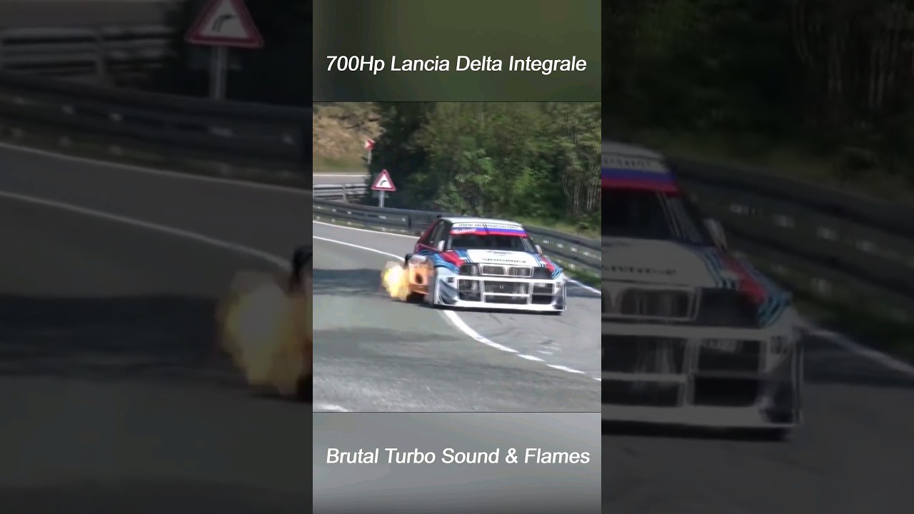 700Hp Lancia Delta Integrale || Brutal Turbo Sound #hillclimbmonster