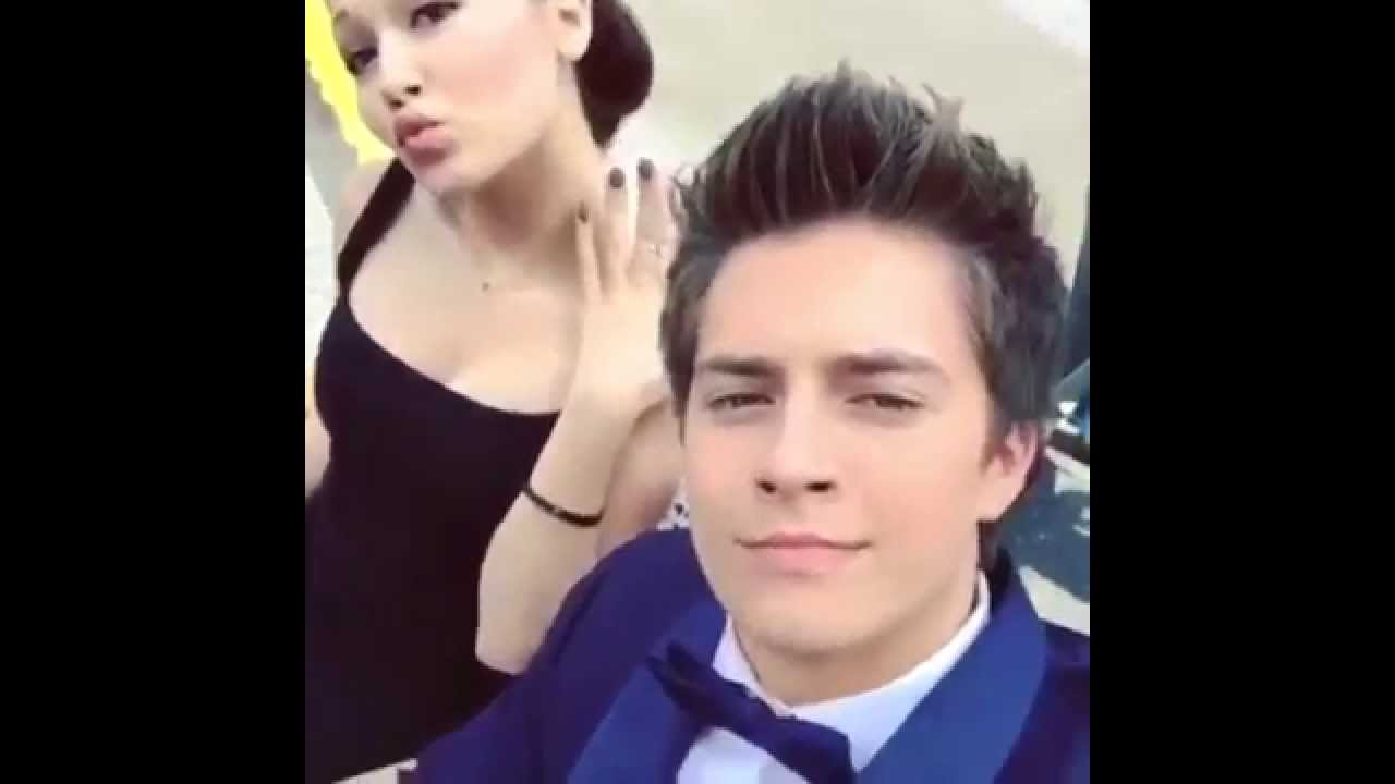 Kelli Berglund with Billy Unger and Spencer Boldman in the Lab Rats Bionic Island set!